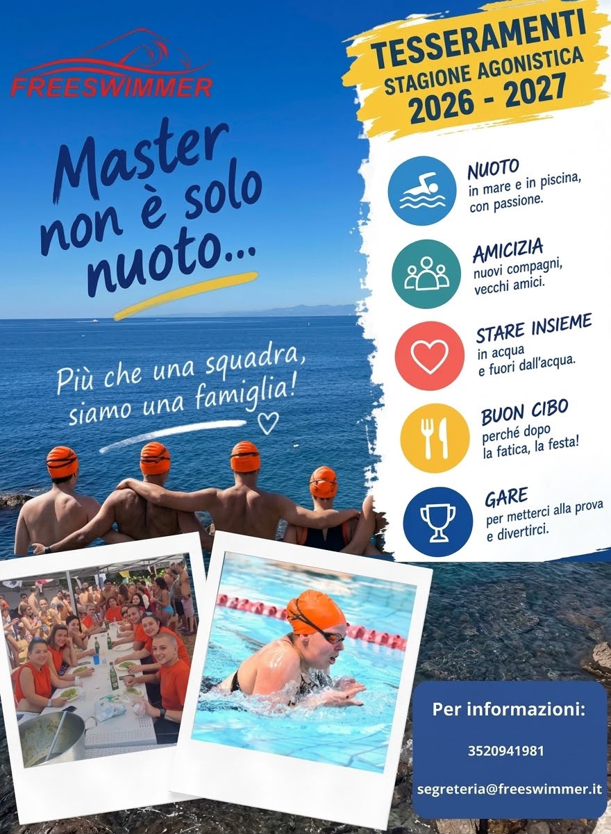 Locandina campagna tesseramenti 2026 2027